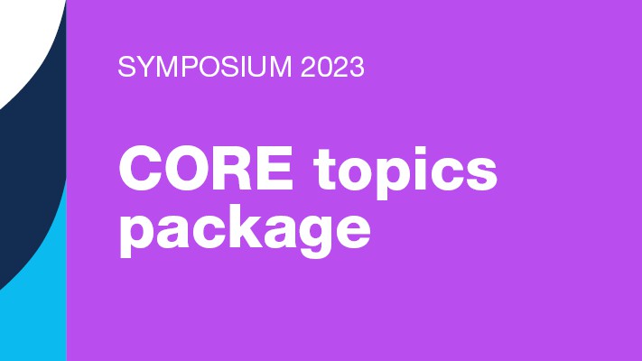 QLS Symposium 2023 – Core topics package