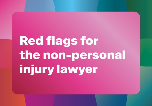 QLS Symposium 2026 –  Red flags for the non-personal injury lawyer